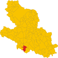 San Vincenzo Valle Roveto - Carte