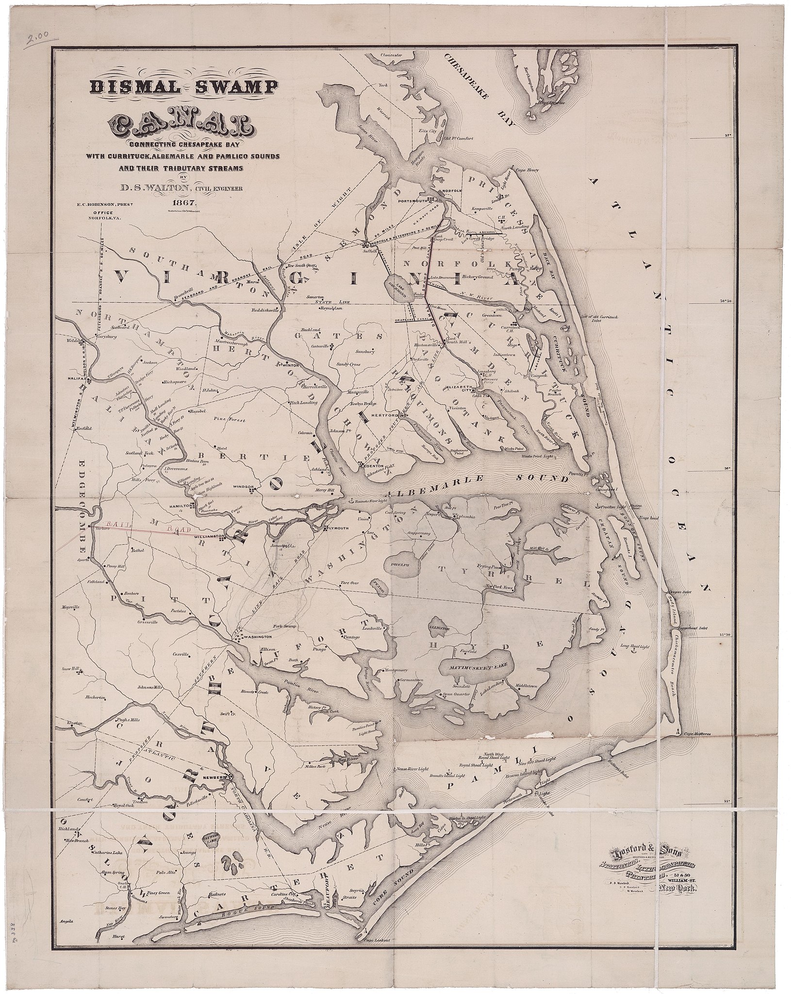 great canal map