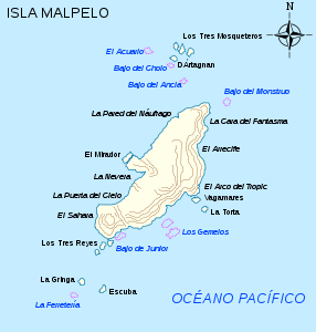 Mapa de la Isla Malpelo.svg