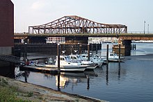 Marine section boats docked in Boston Massachusetts State Police Marine Section Fleet.JPG