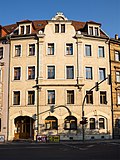 Apartment building in closed development