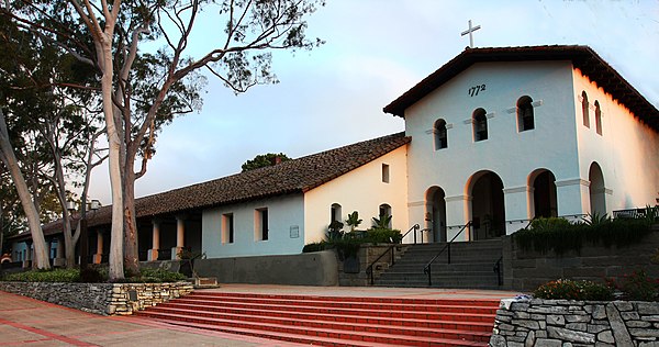 Image: Mission San Luis Obispo (cropped)