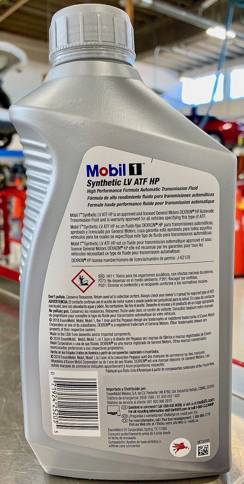 Mobil 1 Synthetic LV ATF HP Blue Label 19417577 in Sachsen-Anhalt