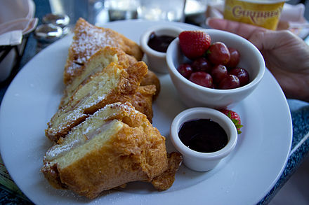 Monte Cristo Sandwich at Café Orléans