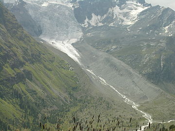 Upper Engadin, Switzerland: Another receding glacier