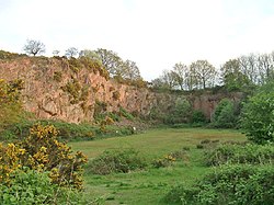 Morley Quarry, Shepshed, tampak selatan - geograph.org.inggris - 85022.jpg