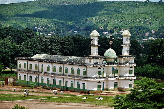 The largest mosquee in Natitingou, North Benin