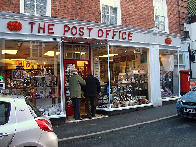 File:Much Wenlock, Shropshire ... The Post Office. (5379905869).jpg