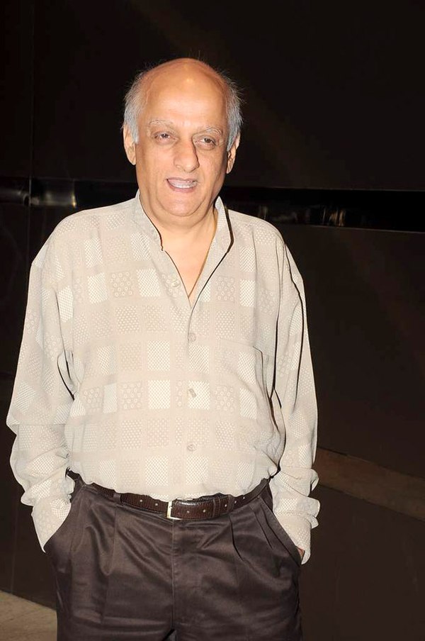 Bhatt at the launch of T. P. Aggarwal's trade magazine "Blockbuster" in 2018