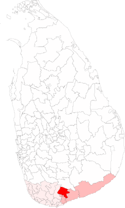 Location of Mulkirigala