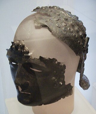 <span class="mw-page-title-main">Newstead Helmet</span> Iron Roman cavalry helmet dating to 80–100 AD, discovered in Scotland