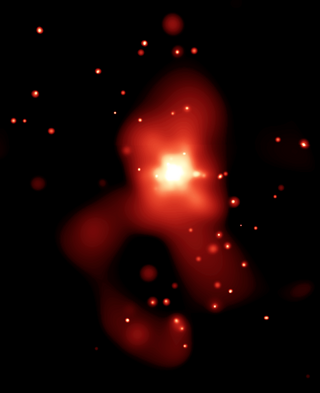 <span class="mw-page-title-main">NGC 4261</span> Elliptical galaxy in the constellation Virgo