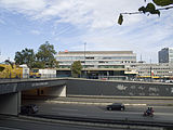 Essen Centraal Station en de rijksweg A40