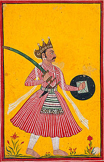 Nakula the 4th Pandava in the epic Mahabharata