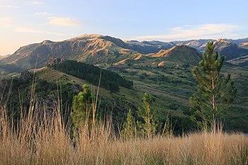 Nausori Highlands on Viti Levu, Fiji