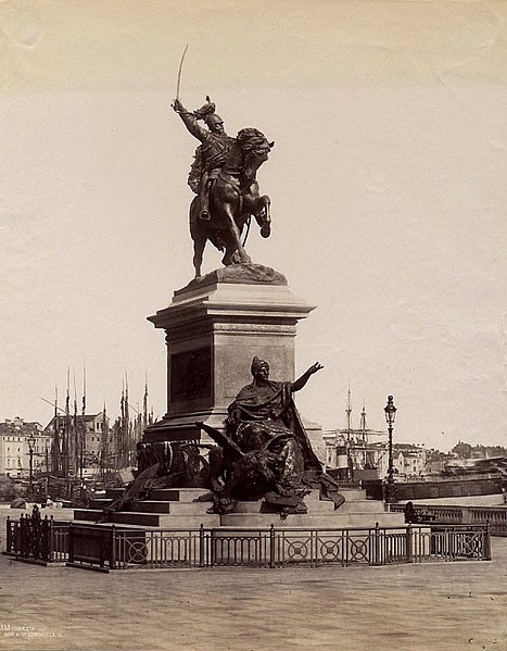 File:Naya, Carlo (1816-1882) - n. 341 - Venezia - Monumento a Vittorio Emanuele II.jpg