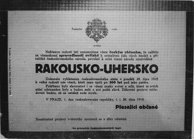 File:Nekrolog nenavidene Rakousko-Uhersko 1918.jpg