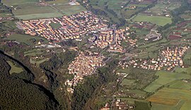 Aerial view of Nepi