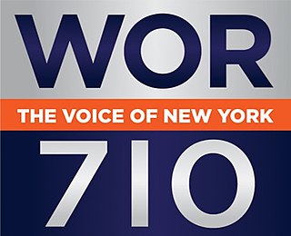 <span class="mw-page-title-main">WOR (AM)</span> Clear-channel AM radio station in New York City