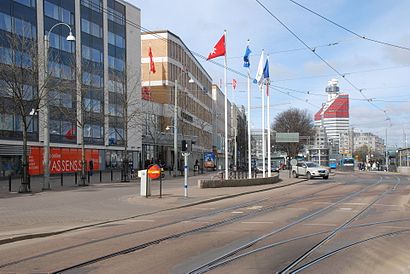 Vägbeskrivningar till Nils Ericsonsgatan med kollektivtrafik