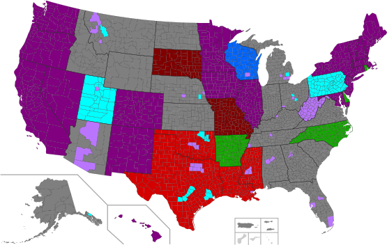 File:No promo homo and school bullying laws in the United States.svg