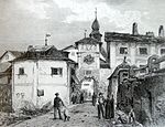 Die Porta Sura um 1865
