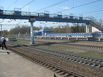 Bahnsteig nach Kaluga