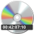 Optical disc with timecode icon.svg