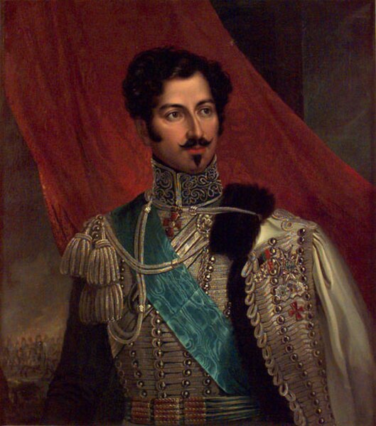 Image: Oscar I porträtterad 1836 av Fredric Westin
