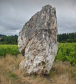 Havainnollinen kuva White Stone Menhir -artikkelista