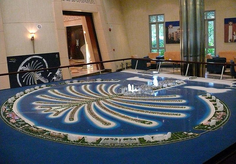 File:Palm Jumeirah Model on 12 January 2008 Pict 2.jpg