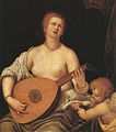 Парасіо Мікелі, «Венера і Амур», після 1550 р.