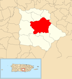 Pasto, Coamo, Puerto Rico, locator map.png