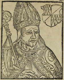 Pavel z Miličína (B. Paprocký, Zrcadlo slavného Markrabství moravského, 1593)