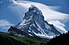 Peak of the Matterhorn, seen from Zermatt, Switzerland.jpg