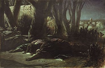 Христос в Гефсиманском саду. 1878. Государственная Третьяковская галерея