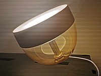 Philips Hue (gold) with white light