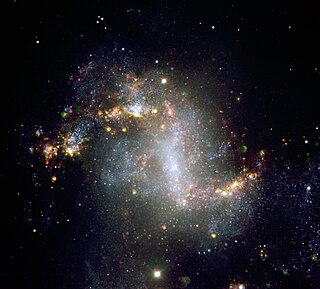 <span class="mw-page-title-main">NGC 1313</span> Barred spiral galaxy in the constellation Reticulum