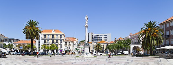 Town hall square, Setúbal, Portugal