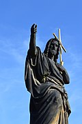 Statue of Saint John the Baptist Detail