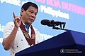 President Rodrigo Duterte at the SMX Convention Center in Davao City.jpg