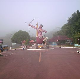 Monument in the city