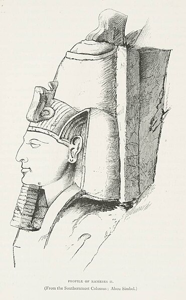 File:Profile of Rameses II (1890) - TIMEA.jpg