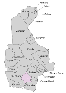 Qasr-e Qand County County in Sistan and Baluchestan, Iran