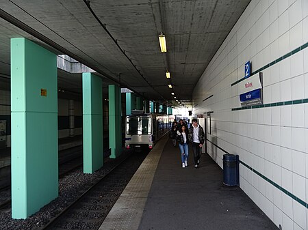 Quai station malley metro1 lausanne