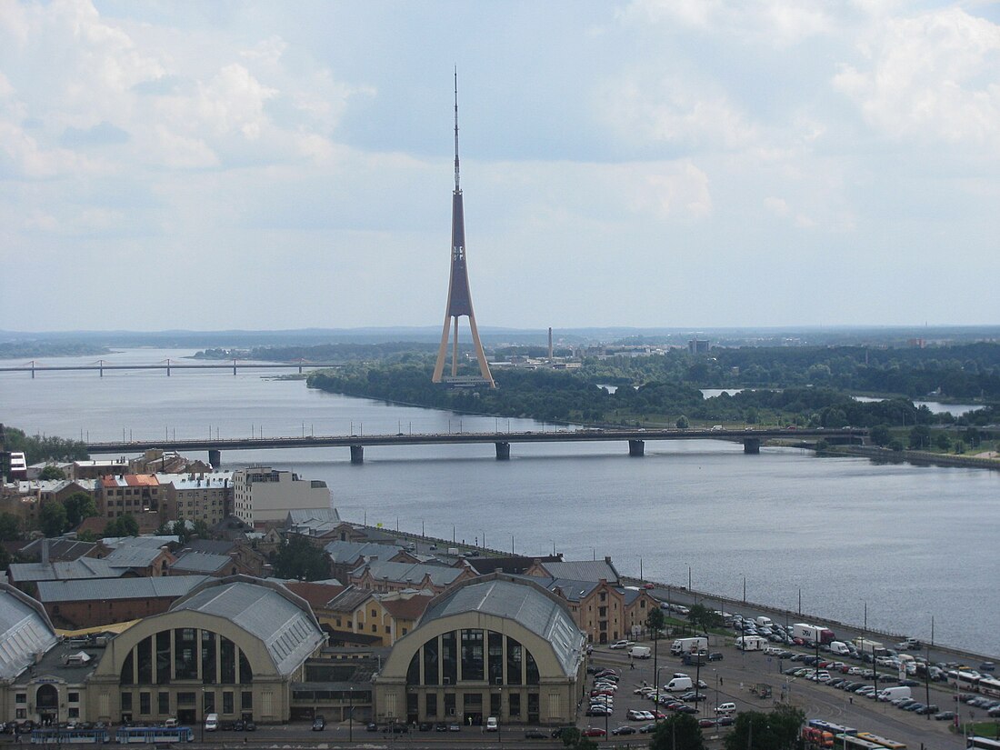 Torre de rádio e televisão de Riga