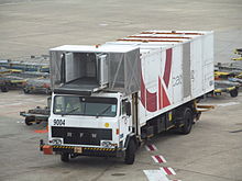RFW airport catering vehicle at Sydney Airport in April 2015 RFW Airport Catering Truck (17055313980).jpg