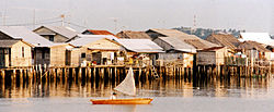 A fishing village of pile houses in the Riau archipelago RIAU WEB.jpg