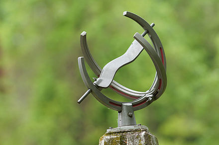 Sunquest sundial, designed by Richard L. Schmoyer, at the Mount Cuba Observatory in Greenville, Delaware ROE-2012-05-07-0010.jpg