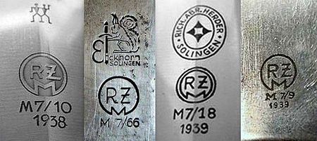 RZM (Reichszeugmasterei) Markierung edited